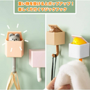 ひょっこりネコフック