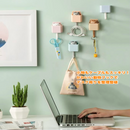 ひょっこりネコフック