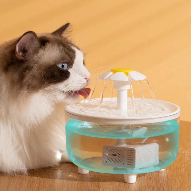 しずく咲く・自動循環ペット給水器