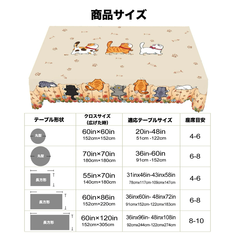 にゃんこパレード・テーブルの魔法