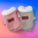 もこもこコーデュロイコート