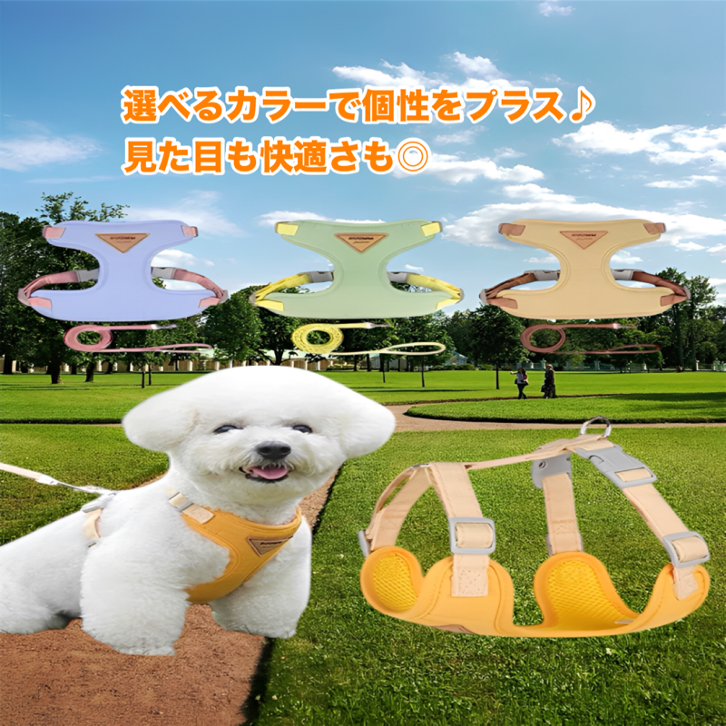 おでかけハーネスリード