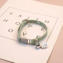 ふんわり足あとチャーム首輪