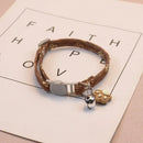 ふんわり足あとチャーム首輪